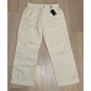 NWT Buck Mason Loomed Linen OG-107 Fatigue Pants Worn White Medium $188 READ